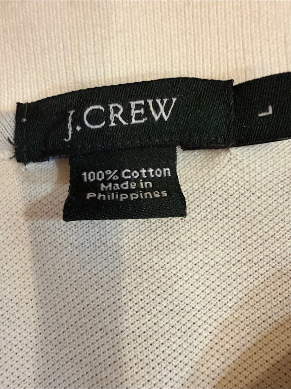 J crew men’s piqué polo shirt